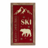Ski Lodge Plaque Wall Art (Set of 3)