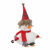 Plush Winter Sport Snowman Shelf Sitter (Set of 2)