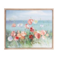 Framed Floral Canvas Art 23.75