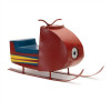 Vintage Metal Snowmobile Decor 12.5