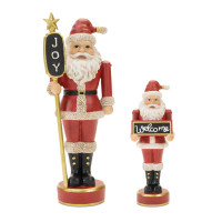 Santa w/Sign (Set of 2) 8