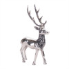 Etched Aluminum Deer Statue 14