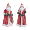 Hooded Terracotta Santa Figurine (Set of 2)