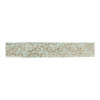 Orante Green and Gold Glitter Wired Ribbon 4