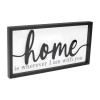 Home Sentiment Sign 23.5