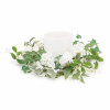 Mixed Floral and Foliage Candle Ring 17.5
