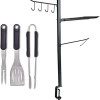 AK-74-AO-01 Grilling Accessories Set with BBQ Organizer, 5 Piece
