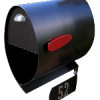 603 Products SPIRA-M001BLK Spira Postbox Large Black Powder Coat