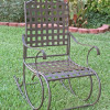 3558 Santa Fe Iron Nailhead Rocker