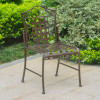 Mandalay Iron Patio Bistro Chair Bronze - Set of 2