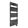 Minos Wall Mounted Electric Towel Warmer Black