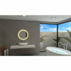 24 x 24 in. Round LED Backlight Mirror with 3000K