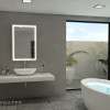 1520 Lumens 6000K LED Color Galaxy Illuminated Lighted Mirror - 36 x 24 in.
