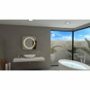28 x 28 in. Halo Illuminated LED Mirror with 3000K