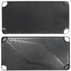 Black Aluminum Reversible Grill & Griddle Pan