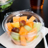 16 oz Bowl with Flat Lid - Clear