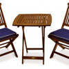 Square Bistro Set 3 Piece