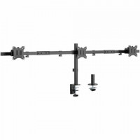 Rocstor Y10N006-B1 POLE MOUNT TRIPLE MONITOR MOUNT SUPPORTS UP TO THREE(3) 32IN DISPLA