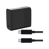 4xem 4X65WCHRGKIT10B LAPTOP CHARGER 65W GAN CHARGER AND 10FT USB C CABLE BLACK DELL HP