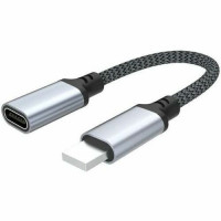 4xem 4XUSBCF8PINMCBL USB-C FEMALE TO LIGHTNING MALE 4INCH USB TYPE C TO 8PIN ADAPTER