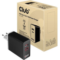 Club 3d CAC-1902 USB C POWER CHARGER 60 WATT 1X USB C PORT 45 WATT USB A 12WATT