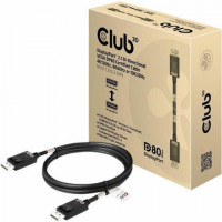 Club 3d CAC-1091 DP80 VESA 1.2M/394FT CABLE M-M DP80 CERTIFIED CABLE 1.2M/3.94FT