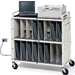 Bretford Notebook Storage Cart-15 LAPTG15E-GM Ships Ready to Assemble