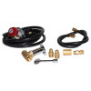 Tretco 120 in. Adjustable Regulator Firepit Connection Kit Nylon