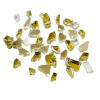Reflective Fire Pit Glass Gold