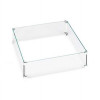 22 x 22 in. Square Glass Wind Screen Clear