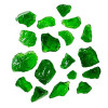 Recycled Fire Pit Glass Green