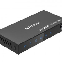 Battery Tech 122HD4K-BTI PORTTA 122HD4K-BTI 4K HDMI 2-PORT VIDEO SPLITTER 1X2 HDMI SPLITTER W/ SOLID ALUM