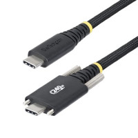 Startech S2CEPR3M-USBSL-CABLE 10FT (3M) USB-C CHARGING CABLE, SIDE SCREW LOCKING, 240W (5A) PD EPR, SILICONE J