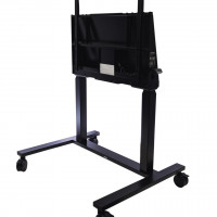 Smart FSE-520-B SMART ELEC HGT ADJ FLOOR STAND FSE-520-B UL LISTED NON-LOCKING BLK