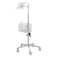 CTA ADD-MCRFS MEDICAL ROLLING CART WITH VESA ARTICULATING ARM ACCESSORIES