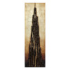 Primo Mixed Media Hand Painted Iron Wall Sculpture - Stratified