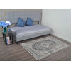 8 x 10 ft. Machine Woven Crossweave Polyester Oriental Rectangle Area Rug Multi Color