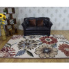 6 x 9 ft. Hand Tufted Wool Floral Rectangle Area Rug Cream