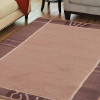 8 x 11 ft. Hand Knotted Tibbati Wool Contemporary Rectangle Area Rug Choco