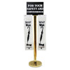 Tatco TCO Brass-Plated Metal Wet Umbrella Bag Stand