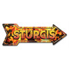 SignMission 6 x 18 in. Indoor & Outdoor Decor Direction Sticker Vinyl Wall Decals - Sturgis - 24 in.