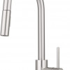 Dura Faucet DFNMK540SN Touch Sensor Pull-Down RV Kitchen Faucet Satin Nickel