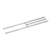 American Fireglass 48 x 8 in. Stainless Steel H-Burner