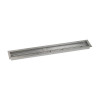 American Fireglass 48 x 6 in. Stainless Steel Linear Drop-In Fire Pit Pan