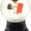 Alexander Taron Perzy Snowglobe Medium Snowman with gift
