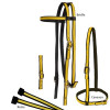 Jacks Two Tone Race Bridle Set, Black & Royal