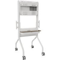 Chief LSCUW VOYAGER MANUAL HEIGH ADJUSTABLE AV CART WHITE
