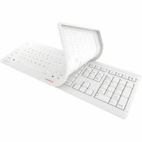 Cherry JK-8552US-0 CHERRY STREAM, WIRELESS KEYBOARD WITH HIGH QUALITY PROTECTIVE SILICONE MEMBRANE,