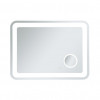 Elegant Decor 27 x 36 in. Lux Hardwired LED Mirror with Magnifier & Color Changing Temperature 3000K-4200K-6400K