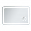 Elegant Decor 27 x 40 in. Lux Hardwired LED Mirror with Magnifier & Color Changing Temperature 3000K-4200K-6400K